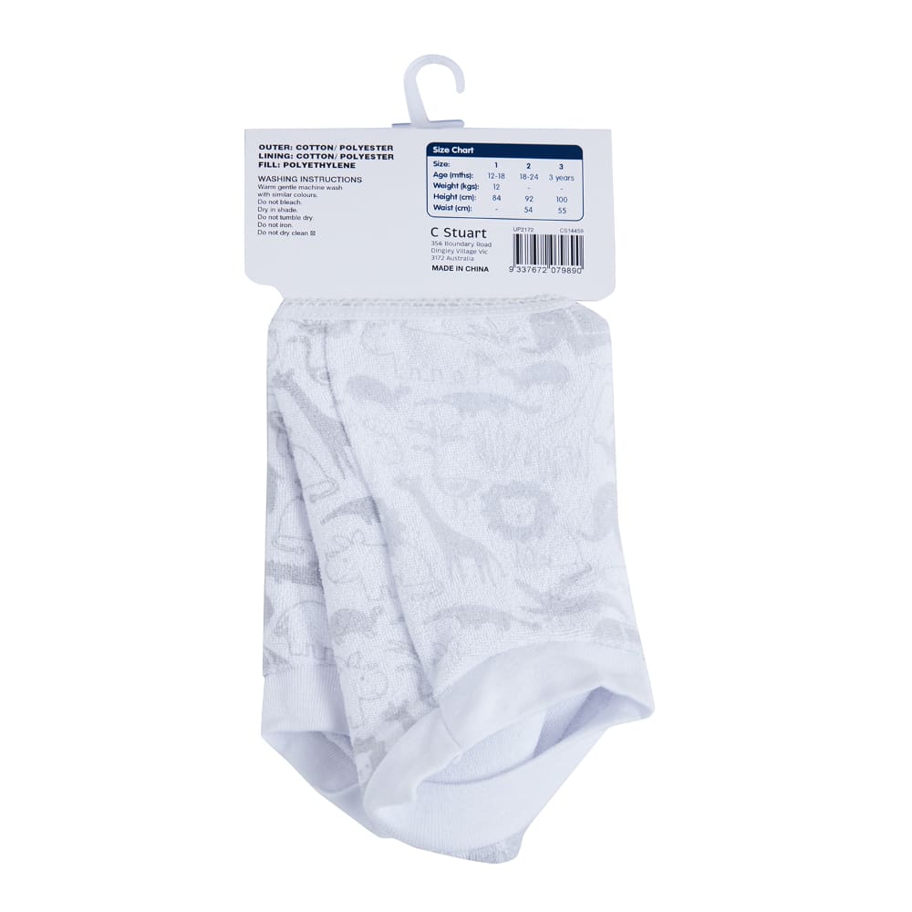 Big Softies Terry Towelling Training Pants - Animals - Image 2