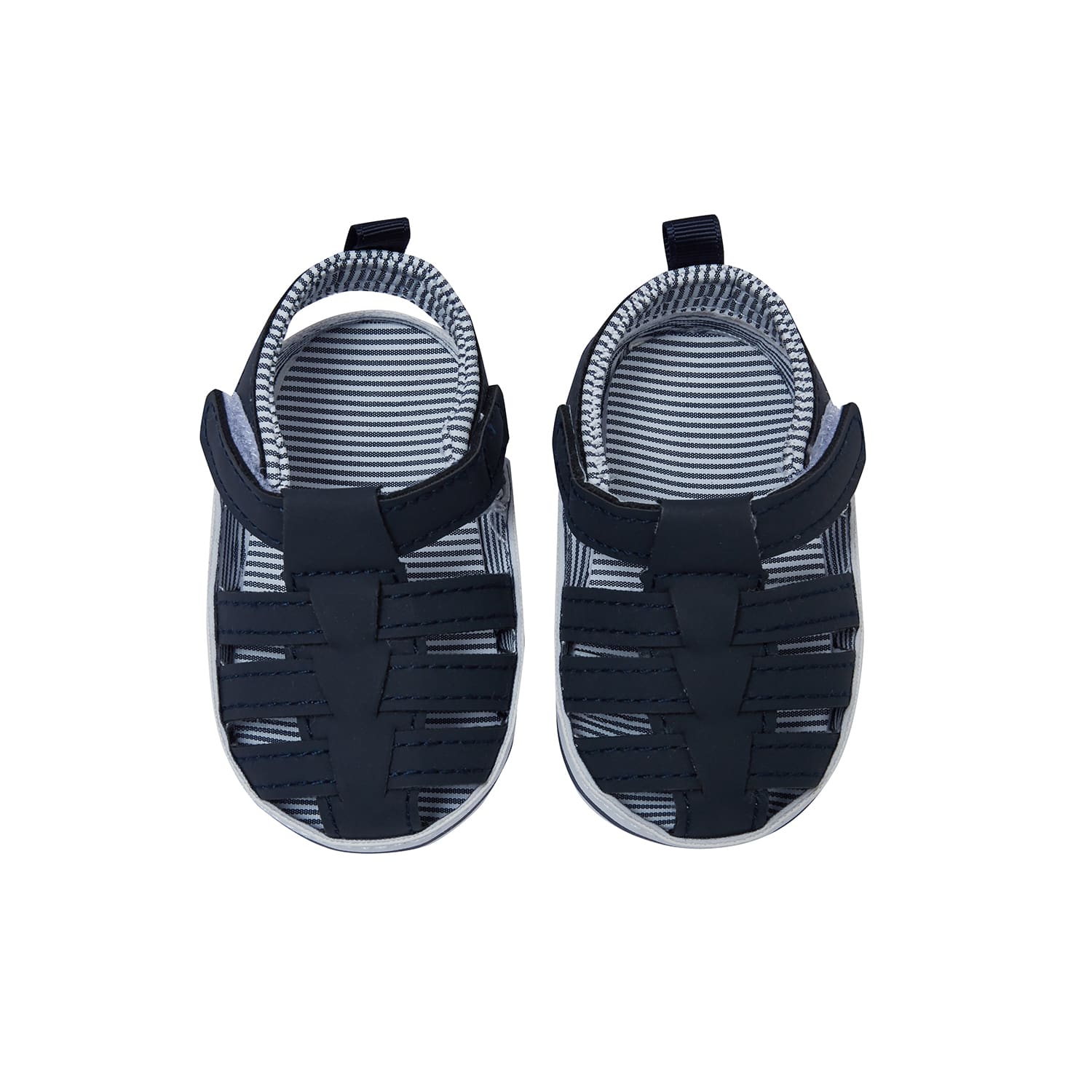Snugtime Strappy Boy Sandal-Navy