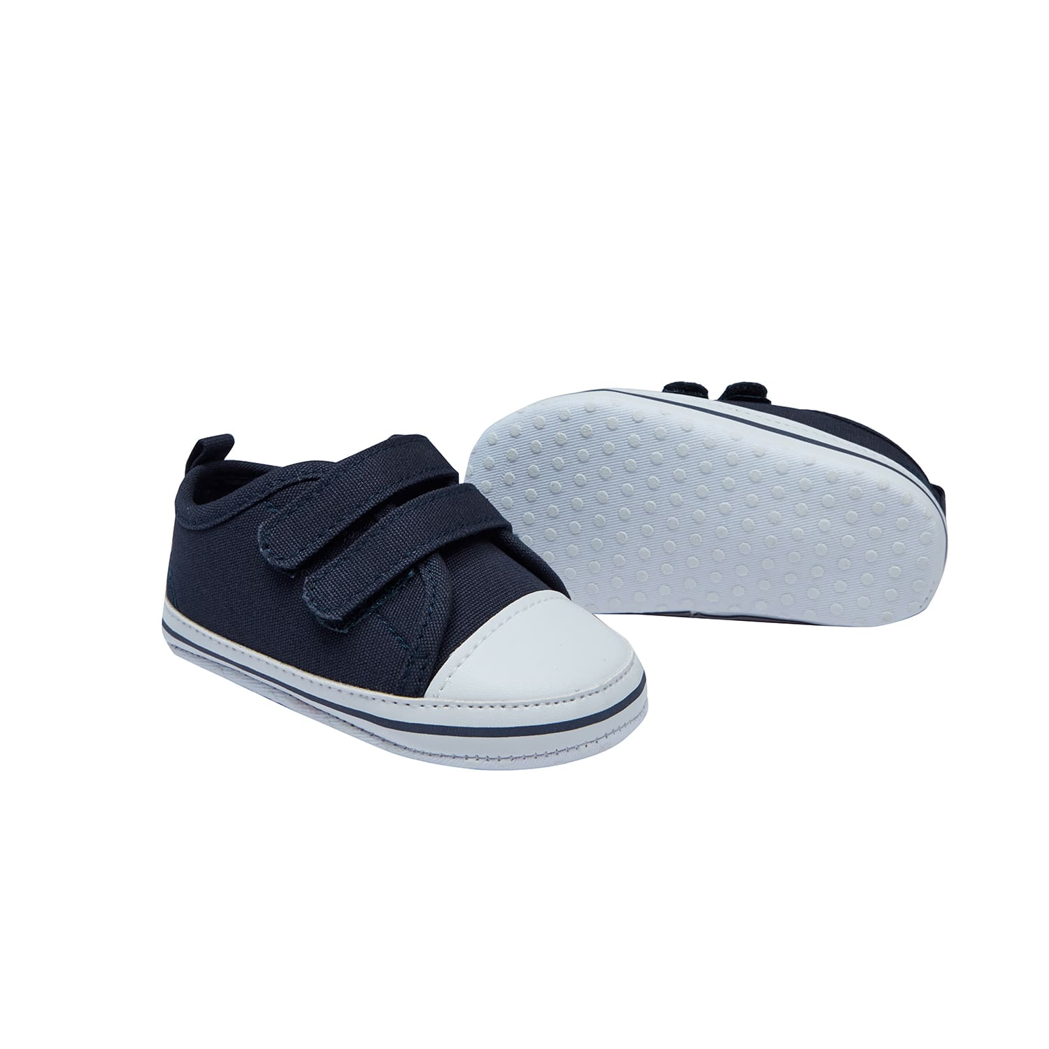 Snugtime Velcro Sneaker-Navy - Image 2