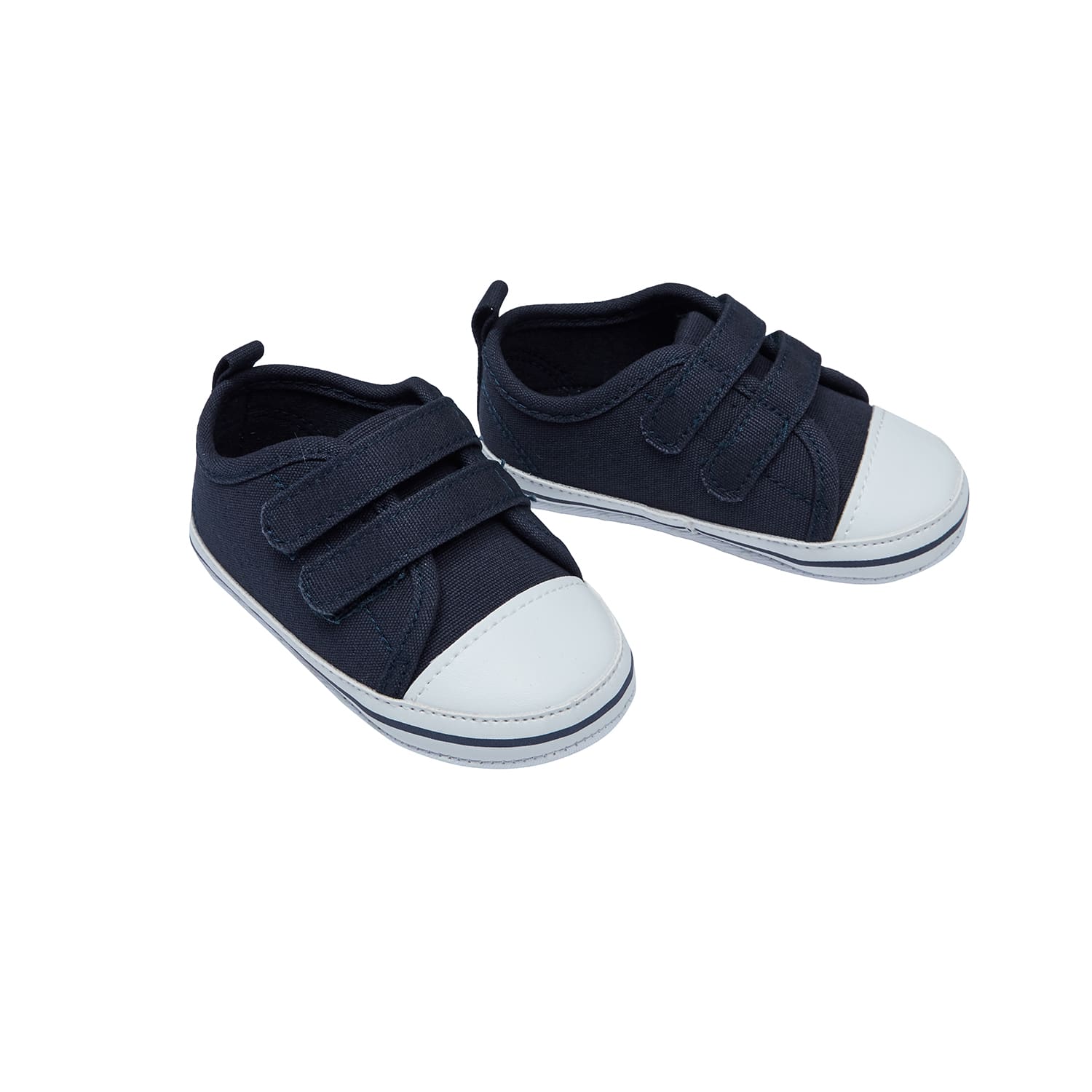 Snugtime Velcro Sneaker-Navy - Image 4