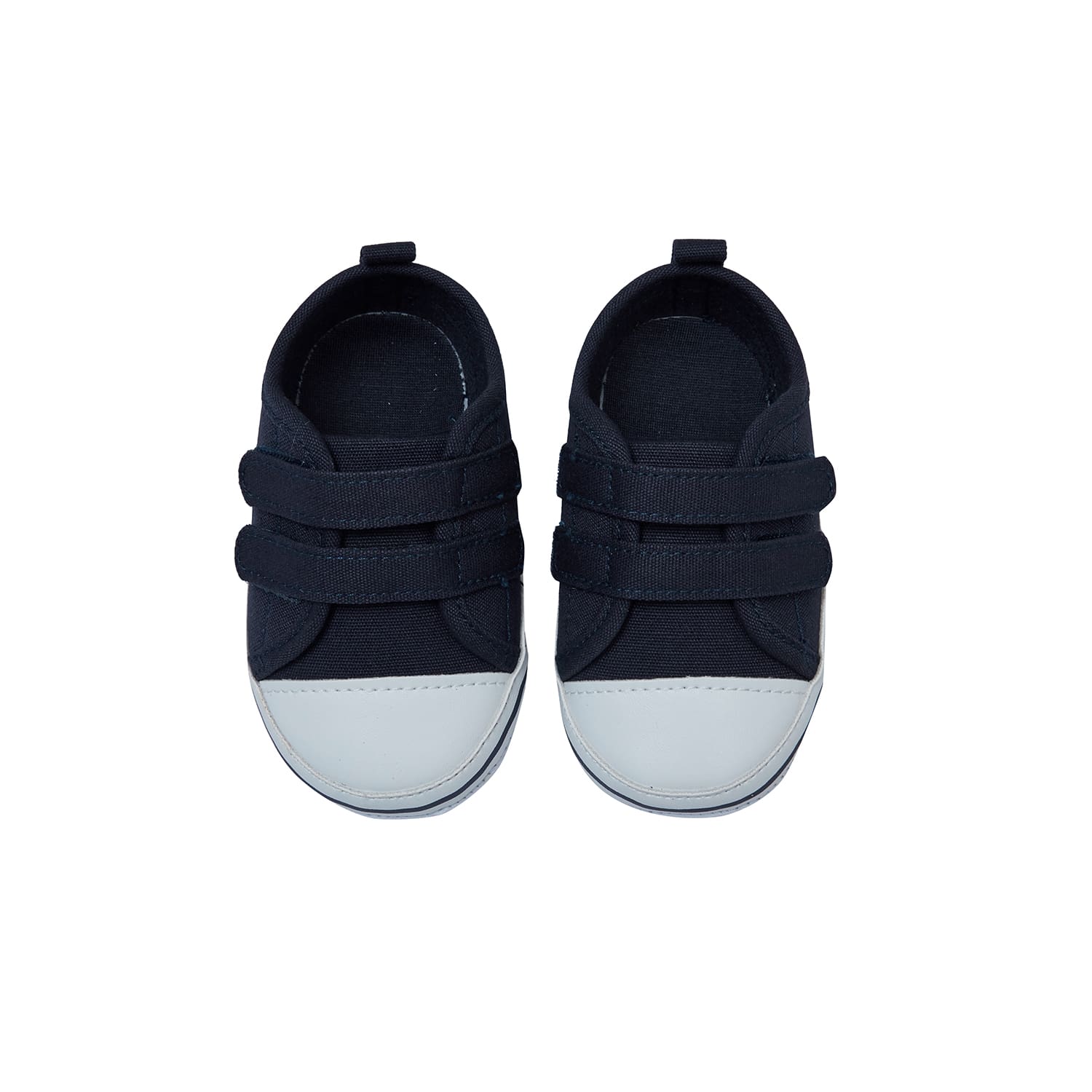 Snugtime Velcro Sneaker-Navy