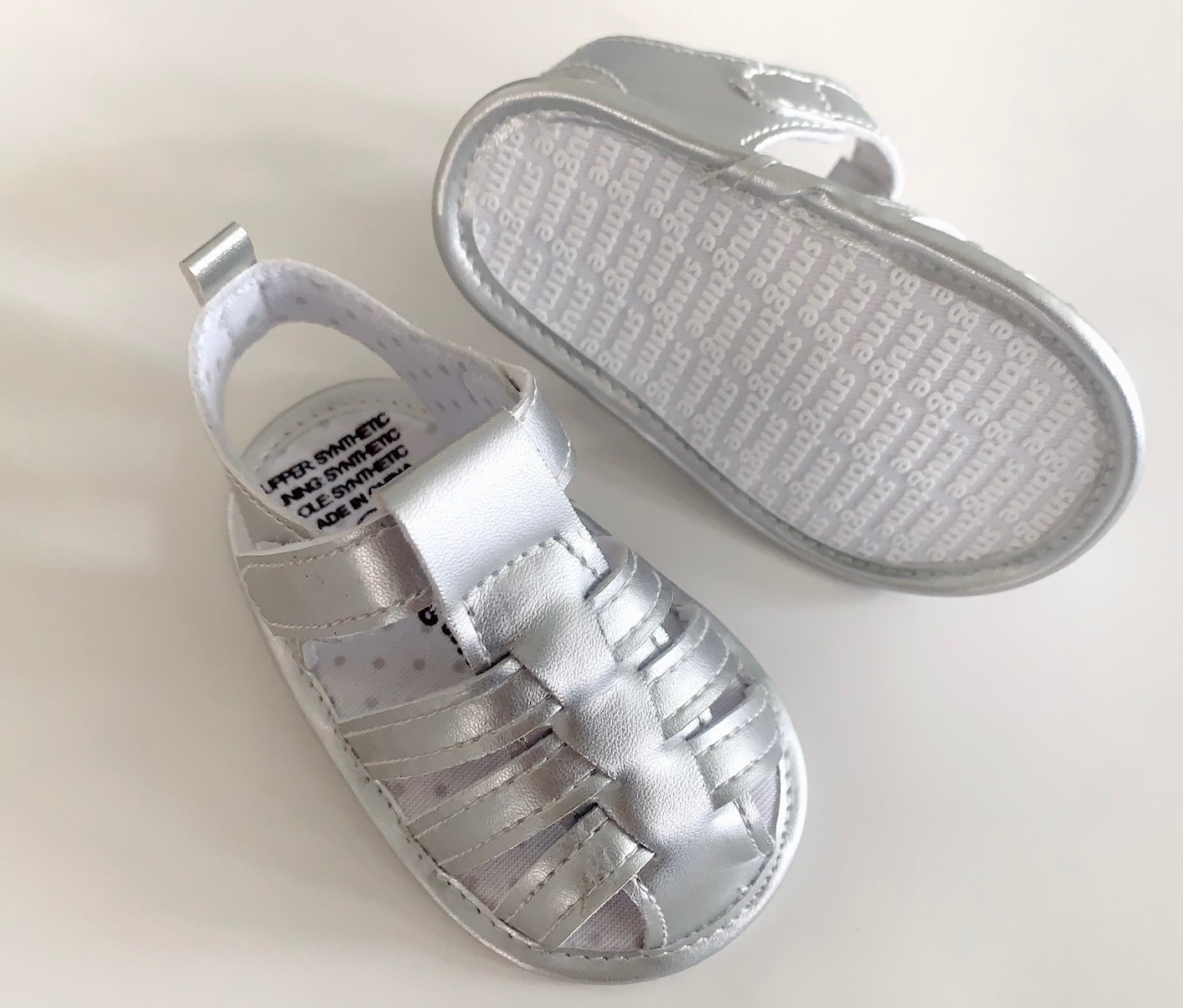 Snugtime Sandal-Silver - Image 4