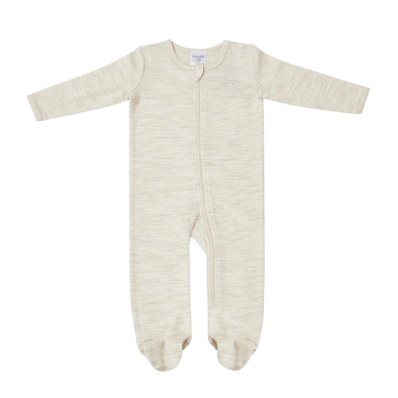 Merino Baby Merino Coverall-Cream Marle