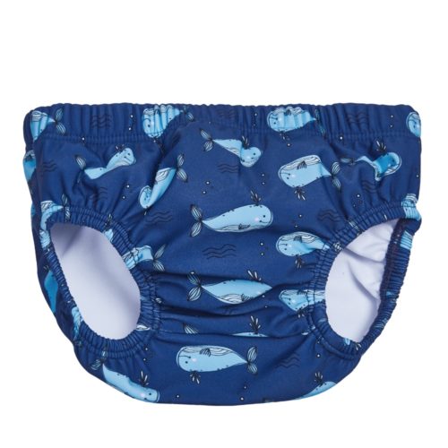 Big Softies Swim Nappy - Whale1