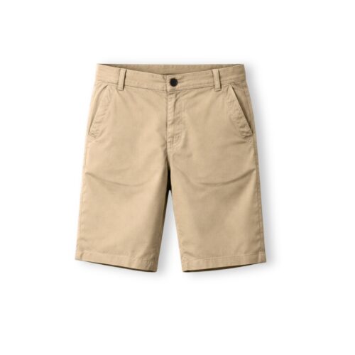 Adjustable Waist Chino Short - Stone