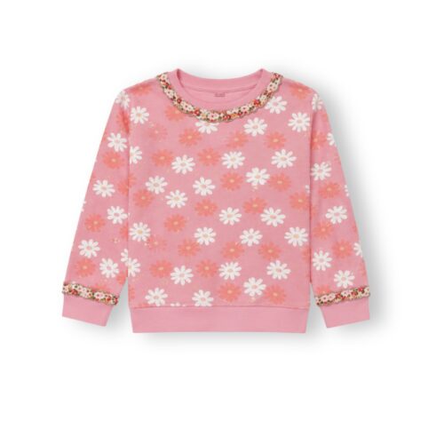 Long Sleeve Floral Sweat