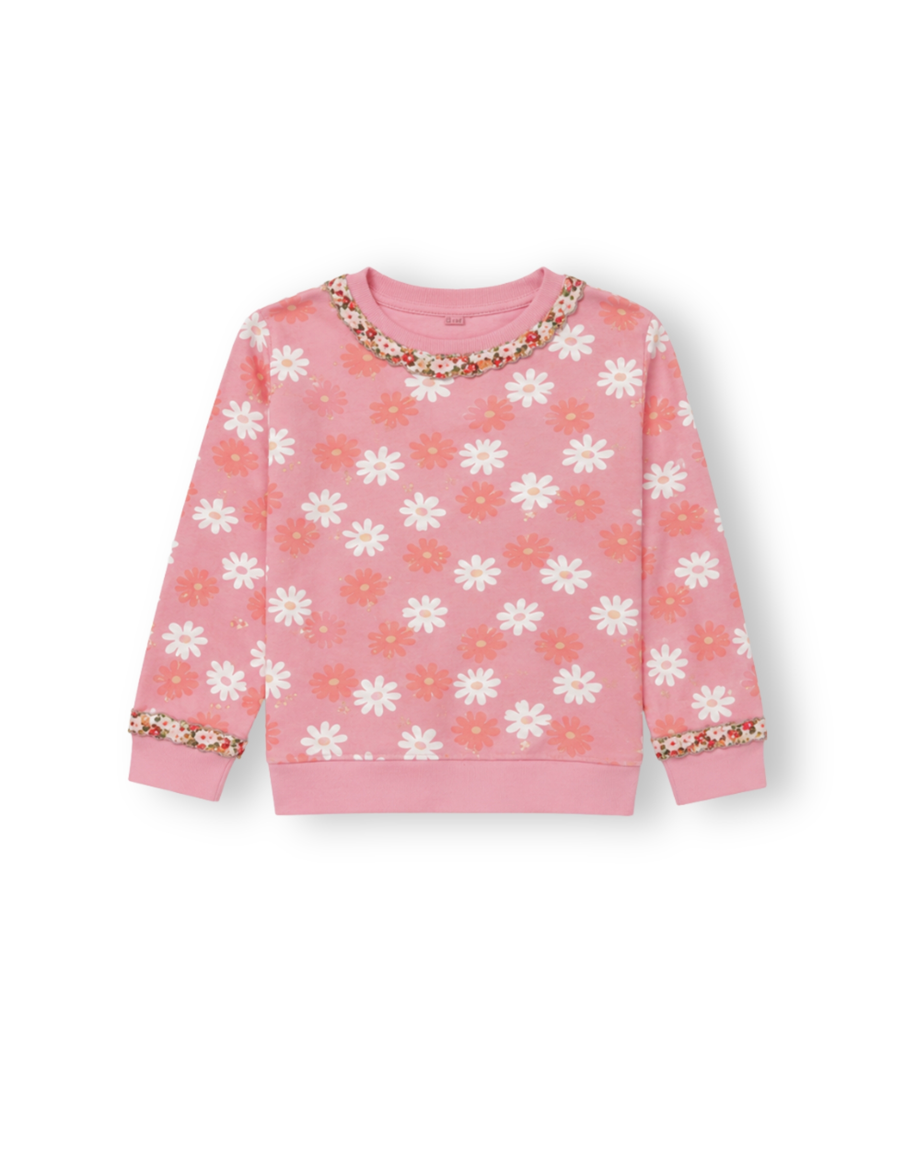 Long Sleeve Floral Sweat