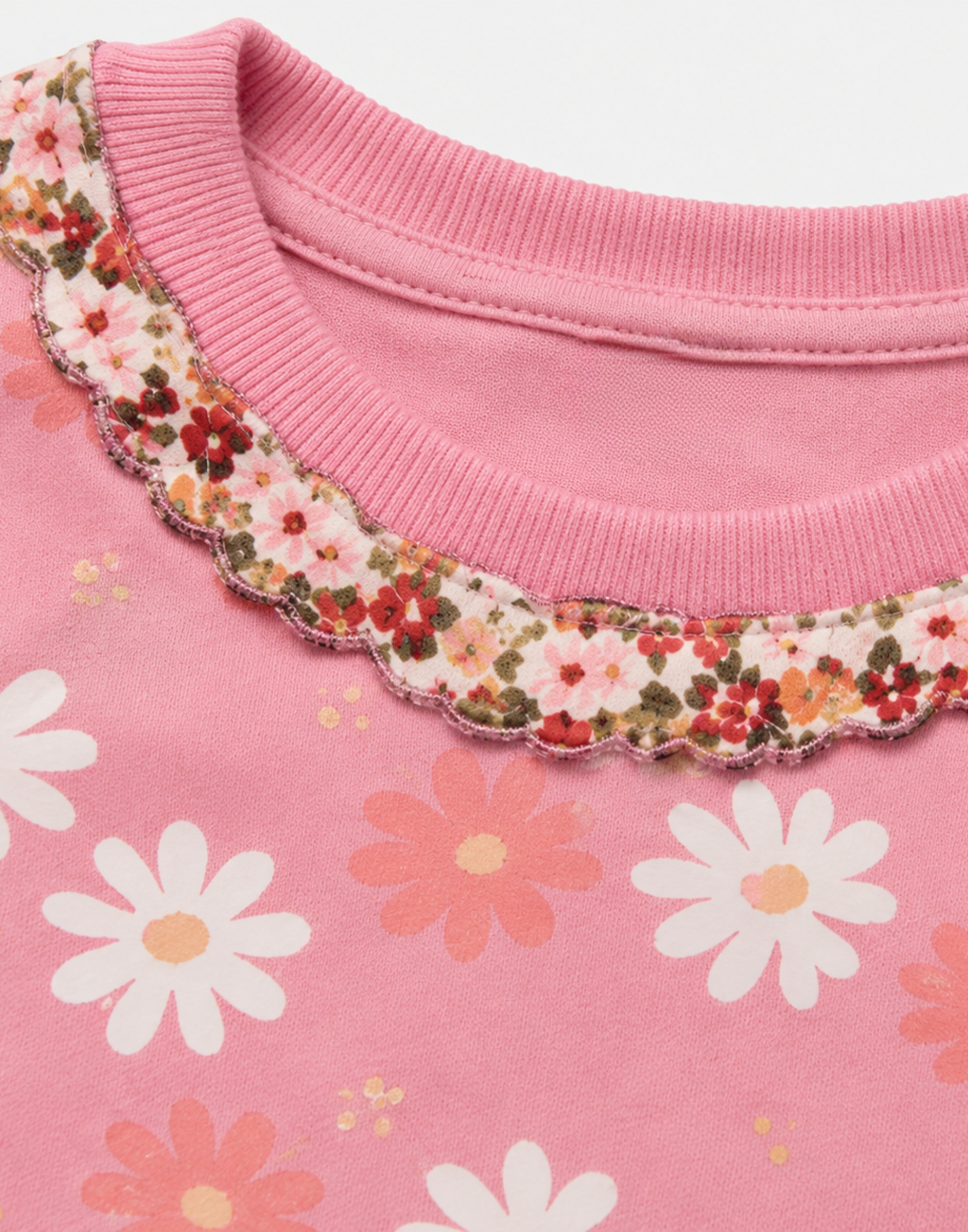 Long Sleeve Floral Sweat - Image 3