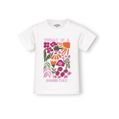 Short Sleeve T-Shirt: Floral Graphic